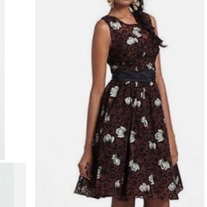 Anthropologie Frock by Tracy Reese Silk Chrysanthemum Floral Dress Size 0